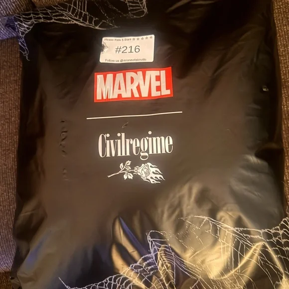 Civil Regime Rose MARVEL SPIDER-MAN Med hoodie new! - Picture 6 of 7